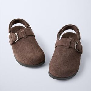 ZARA LEATHER CLOGS